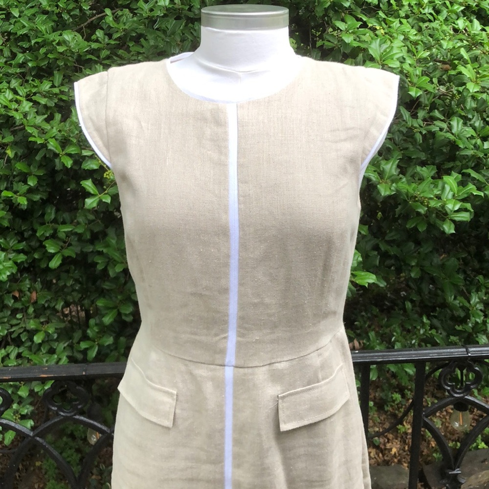 JCrew Linen Dress Sz 12Tall